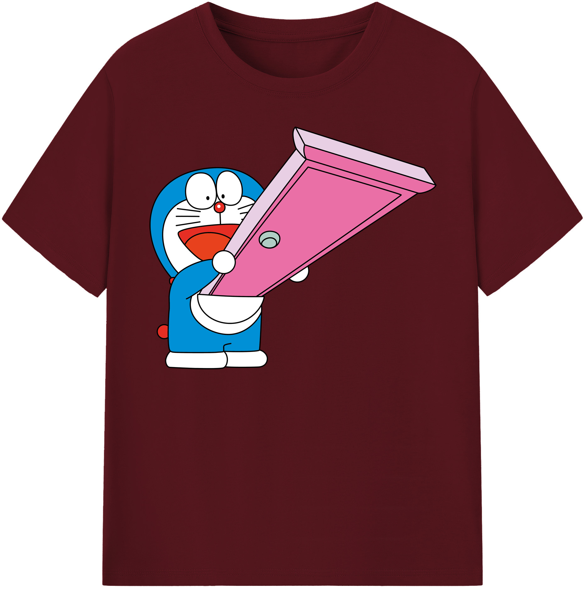 （画像用） ドラえもん Doraemon 綿100％半袖Tシャツ（フロントプリント）